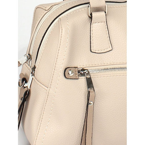 Сумка женская искусственная кожа ADEL-162/2в/ММ, 2отд, плеч/рем. бежевый флотер 259271 - Adelia фото 4