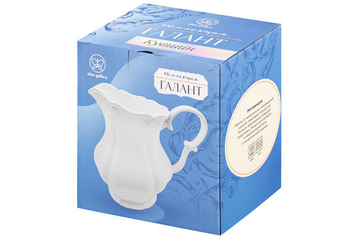Кувшин 1 л 18*13,5*18 см Галант, фарфор - Elan gallery фото 6