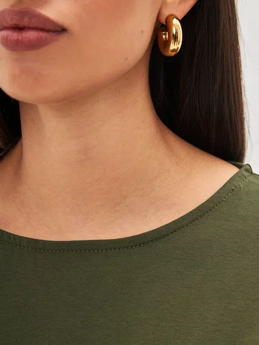 Лонгслив F112-1001. khaki - Fine joyce фото 4