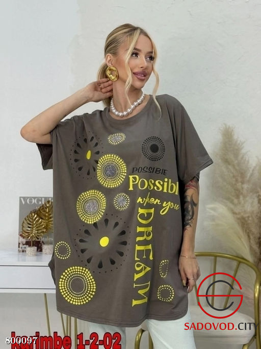 футболка женская (с рисунком) - Bruno фото 6