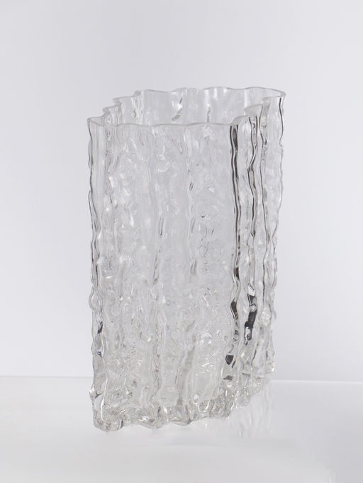 Ваза «Силвио», 20.5×15 см, стекло, прозрачная