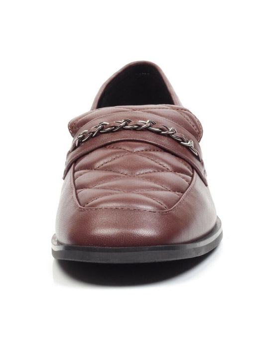 03-2102C-5C BROWN Лоферы женские (натуральная кожа)