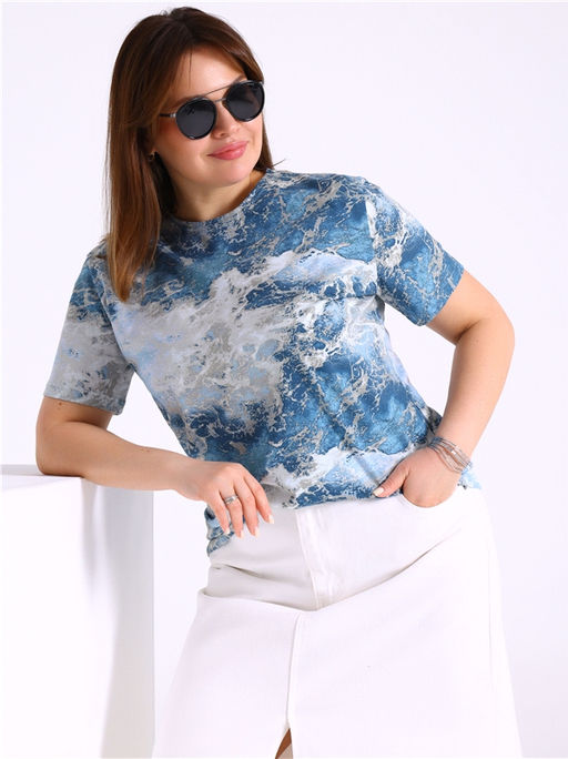 футболка 1ЖДФК3305001н - Апрель фото 4