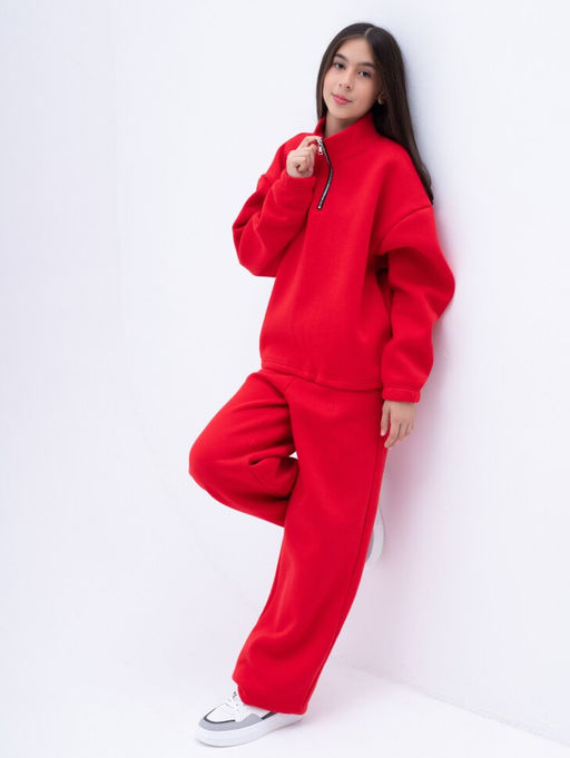 С НАЧЁСОМ костюм-трансформер с утяжками футер 3х нитка - Knitka wear фото 6