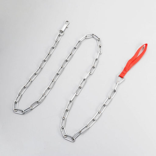 Поводок металлический 160 см, сварное звено 3,5 х 35 мм - Пижон фото 2