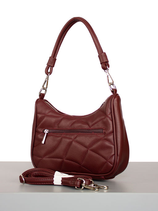 LACCOMA сумка Амира-24-L815-пурпурно-красный эко кожа хлопок