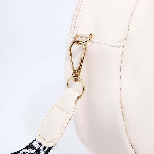Сумка кросс-боди на молнии, цвет белый - Simaland фото 5