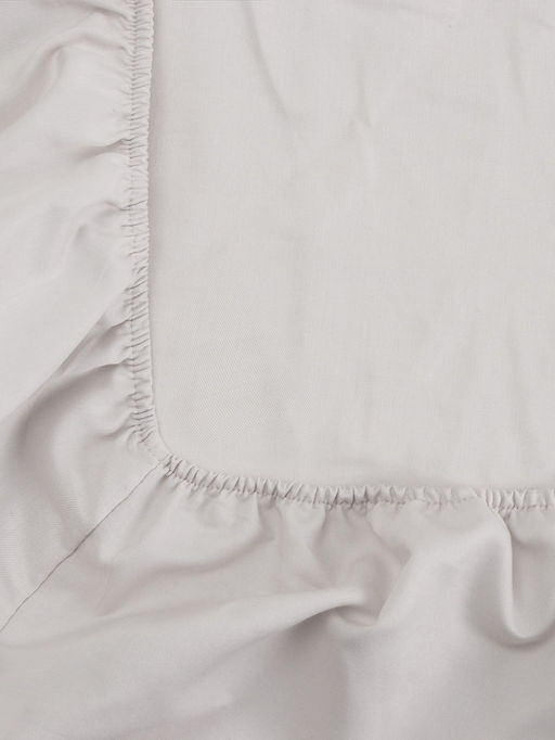 Простыня на резинке 1.5-спальная SL Home Beige, 140200+30 см, сатин - Sima-land home фото 8