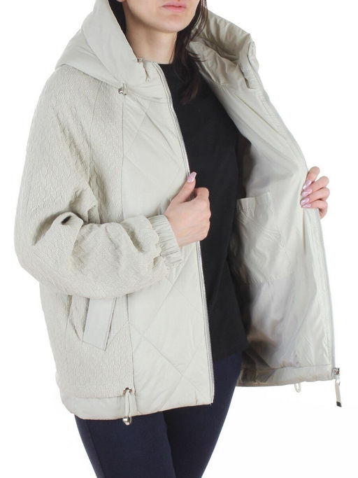 18518 OLIVE Куртка демисезонная женская