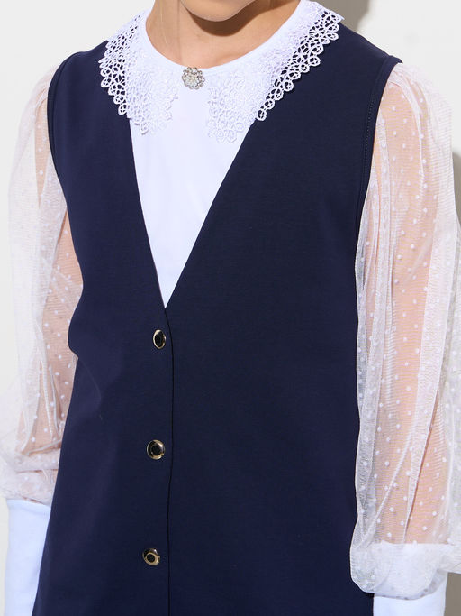 Сарафан темно-синий 232222401 - Nota bene фото 18