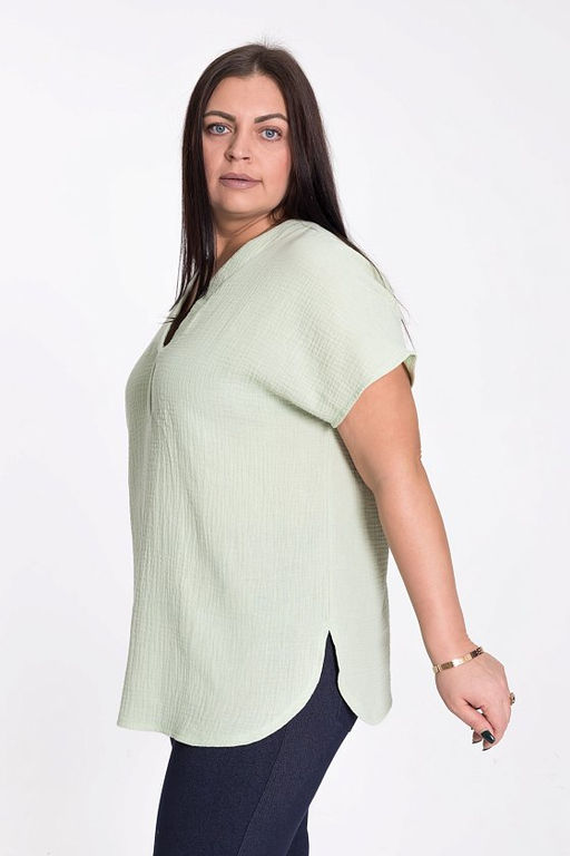 Футболка М324036б Полынь - Елена фото 3