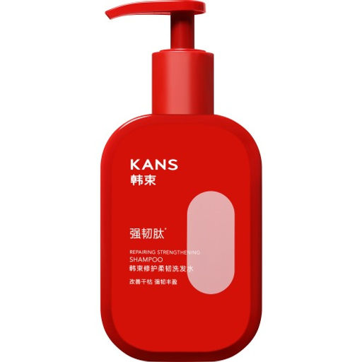 KANS Шампунь для восстановления и укрепления сухих и поврежденных волос Repairing Strengthening Shampoo, 500 г