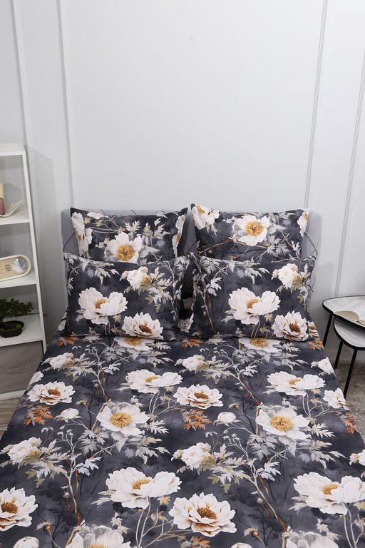 Наволочка поплин Темная ночь 2