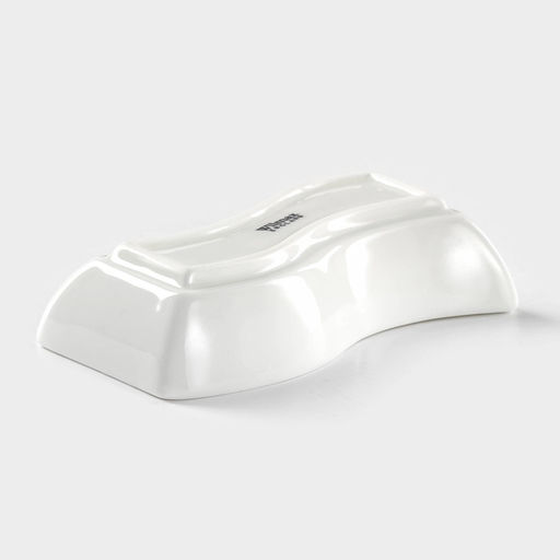 Блюдо фарфоровое Wilmax, 9,5×5,5 см, цвет белый