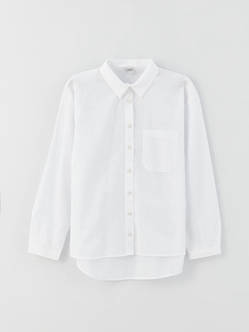 Basic Uzun Kollu K?z ?ocuk G?mlek