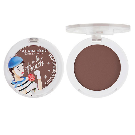 Alvin Dor ALF-05 A LA FRENCH Пудра-контуринг тон 03 для лица Contour poudre brownie