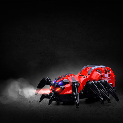 Паук на батарейках, в коробке