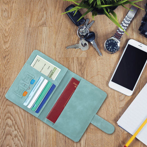 Обложка для паспорта и документов с защитой от считывания, 9 карманов,BRAUBERG