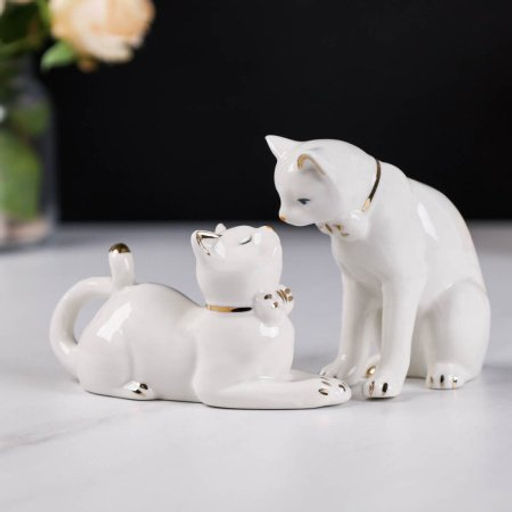 Статуэтка Кошки 2 штуки 8 см / B1002 /уп 48/ - Галеонтрейд фото 5