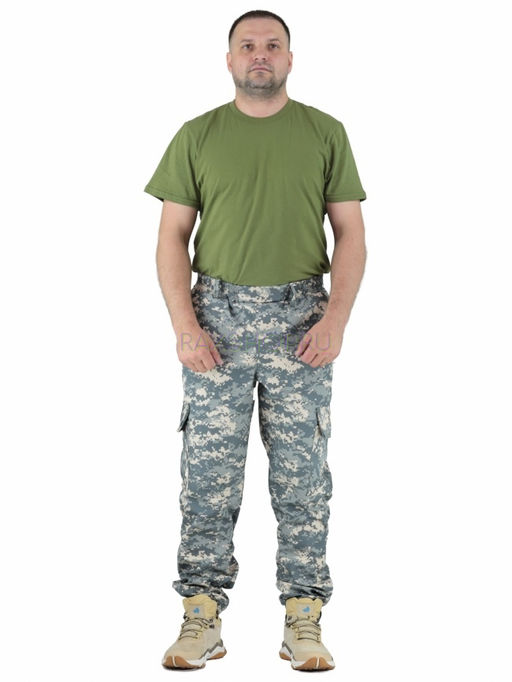 Удлиненный утепленный демисезонный костюм Forest trail Cifra для активного отдыха (горка на флисе) - Rax фото 10