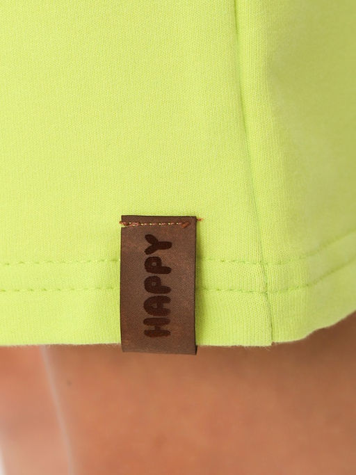 CRB wear/CSJG 90240-36-394 Комплект для девочки (футболка, шорты),лайм/Ex.Cherubino  фото 8