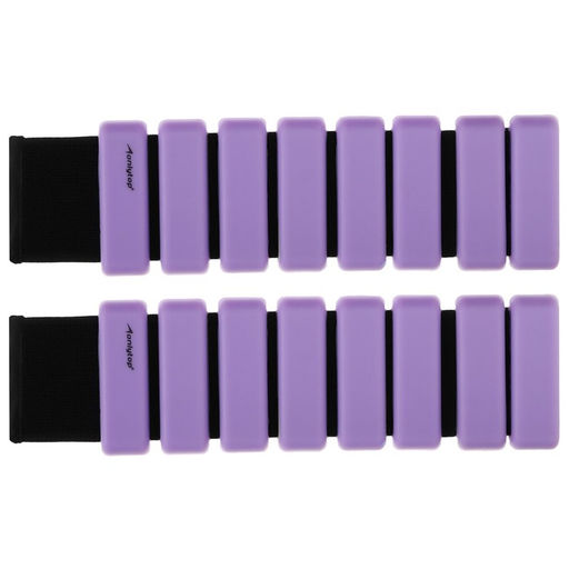 Утяжелители ONLYTOP, 2 шт. × 0.5 кг, цвет фиолетовый