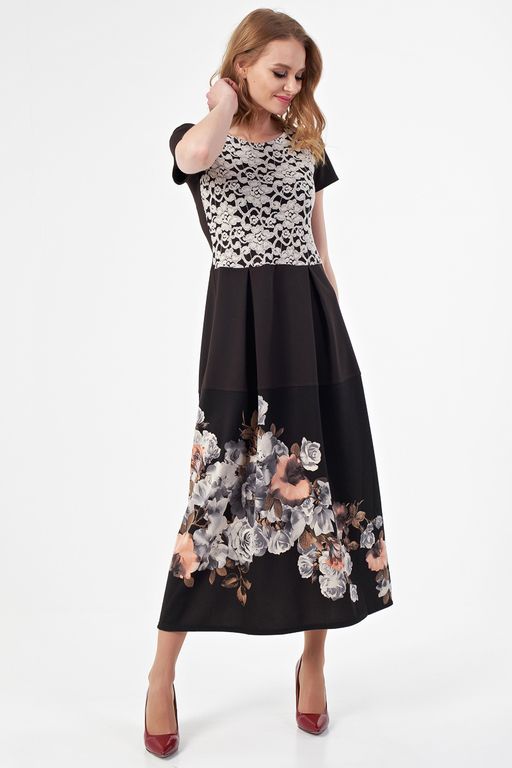 Платье П3-3080/2 - Wisell фото 4