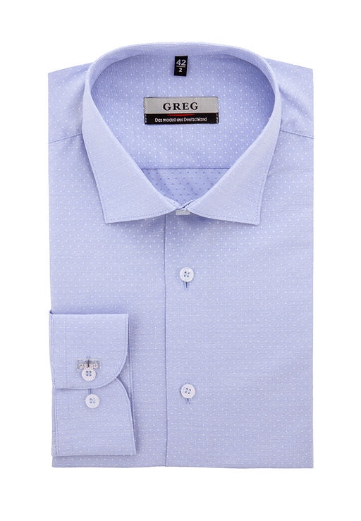 Сорочка мужская длинный рукав GREG 213/199/085/Z  фото 5