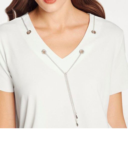 Блузка, белая - Ashley brooke фото 5