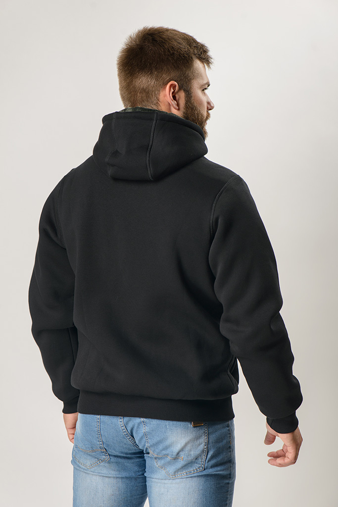 с мехом! утепленная Толстовка Футер 3-х ниточный - Relay фото 3