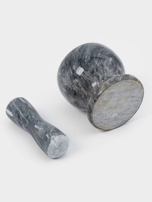 Ступка с пестиком, 250 мл, мрамор, серая - Simaland фото 10