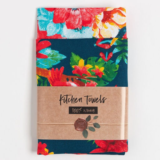 Набор кухонных полотенец Доляна 8 Марта, 35?60 см-2 шт., 100% хл  фото 6