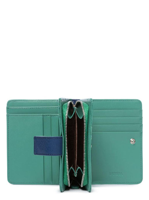 Кошелек Labbra L145-609 d.mint/d.blue  фото 4