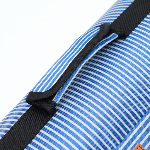 Сумка-переноска с органайзером в полоску, размер М (44,5 х 26 х 40 см), голубой - Пижон фото 6