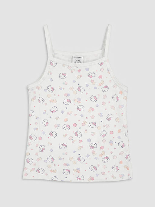 Майки для девочек 2 шт с принтом Hello Kitty