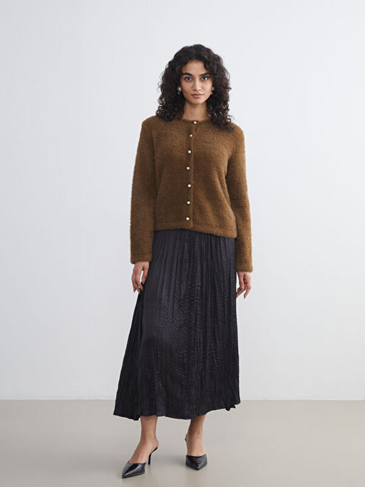 Bisiklet Yaka Kad?n Triko H?rka