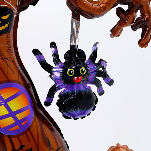 Воздушный шар фольгированный 50" «Дерево-хэллоуин», на подставке, под воздух