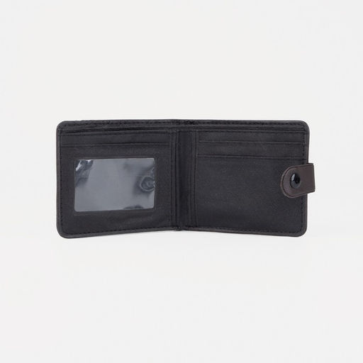 Портмоне на кнопке, для купюр, для карт, для монет, цвет коричневый - Simaland фото 4