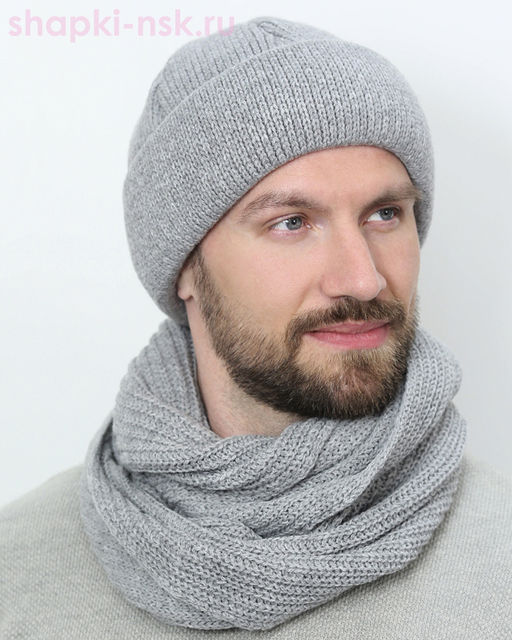 F 2 Шапка мужская (57-59)