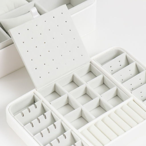 Шкатулка кожзам для украшений С пряжкой голубая 24х18,5х9 см - Simaland фото 9