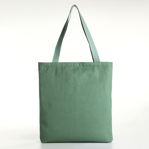 Сумка-шопер на молнии, из текстиля, цвет зелёный - Simaland фото 2