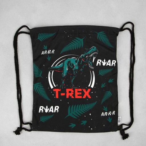 Мешок для обуви, T-REX, (текстиль) 41×34 см