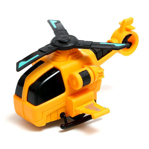 Вертолёт инерционный Воздушный герой, цвет МИКС - Simaland фото 4