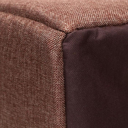 Дом трансформер Квадрат, рогожка, поролон, 43 х 42 х 34 см, бежево-коричневый - Пижон фото 10