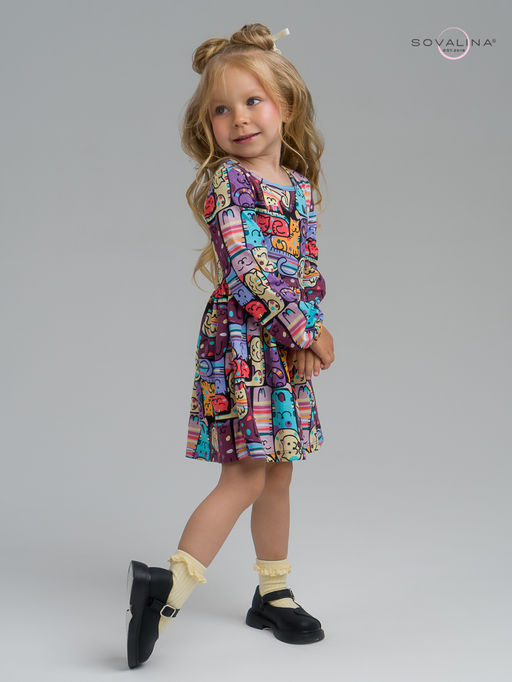 Платье Моана коты в горошек - Sovalina фото 24