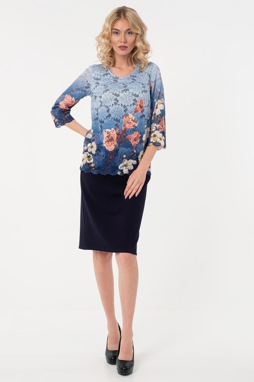 Платье П4-4245/2 - Wisell фото 8