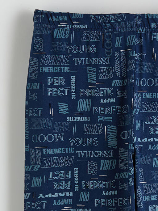 Beli Lastikli Erkek ?ocuk Pijama Alt 2li