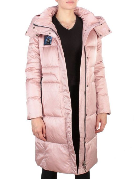 9110 PINK Пальто зимнее женское FLOWERROVE (200 гр. холлофайбера) - Fashion фото 6