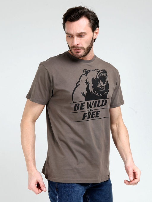 Футболка мужская _ 02285/Wild - F5 фото 2