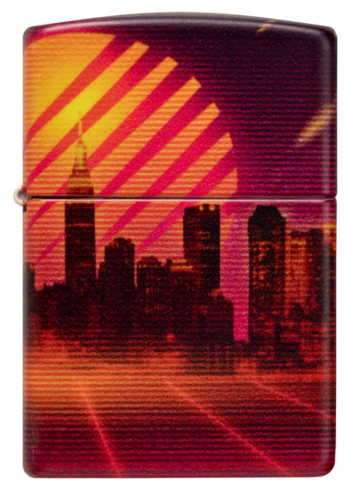 Зажигалка ZIPPO Кибергород | Cyber City 48505  фото 2